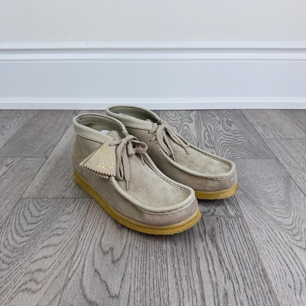 Brand New Clarks Originals Wallabee OVO Maple Suede Shoes